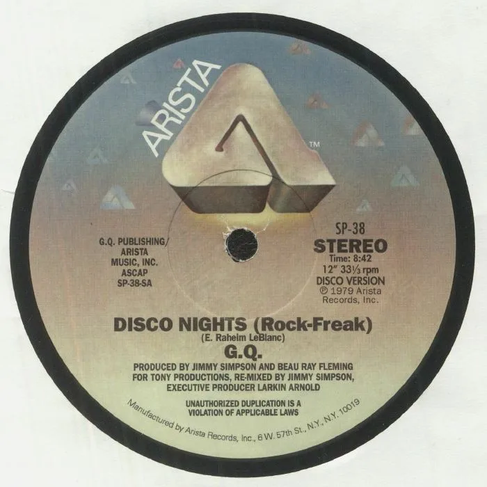 GQ — Disco Nights (Rock Freak)