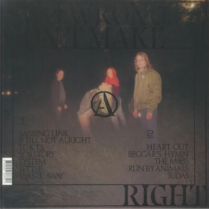 Back cover — REAL FARMER — Two Wrongs Don't Make A Right