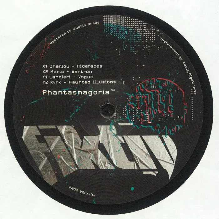 Front cover — CHARLOU / MAR C / LANZIERI / KVRK — Phantasmagoria VA