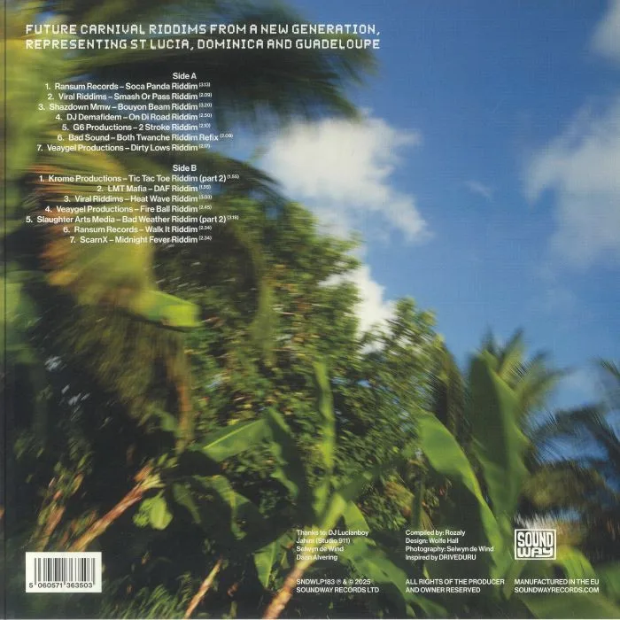 Back cover — VARIOUS — Road Fever