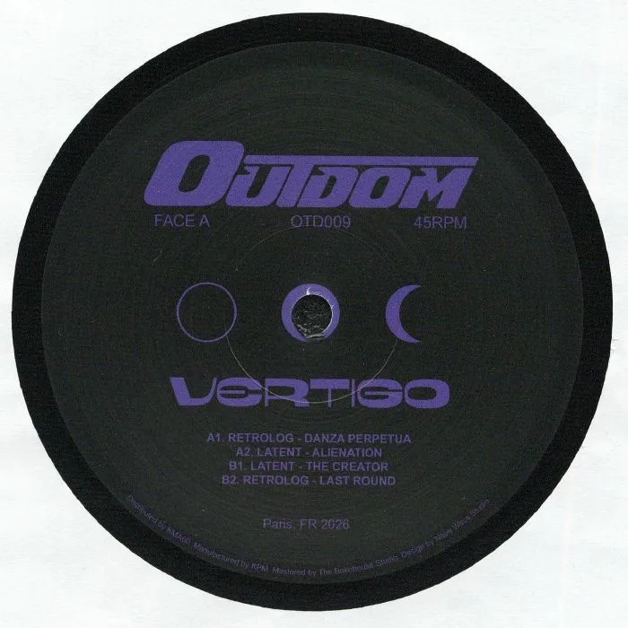 Front cover — LATENT / RETROLOG — Vertigo
