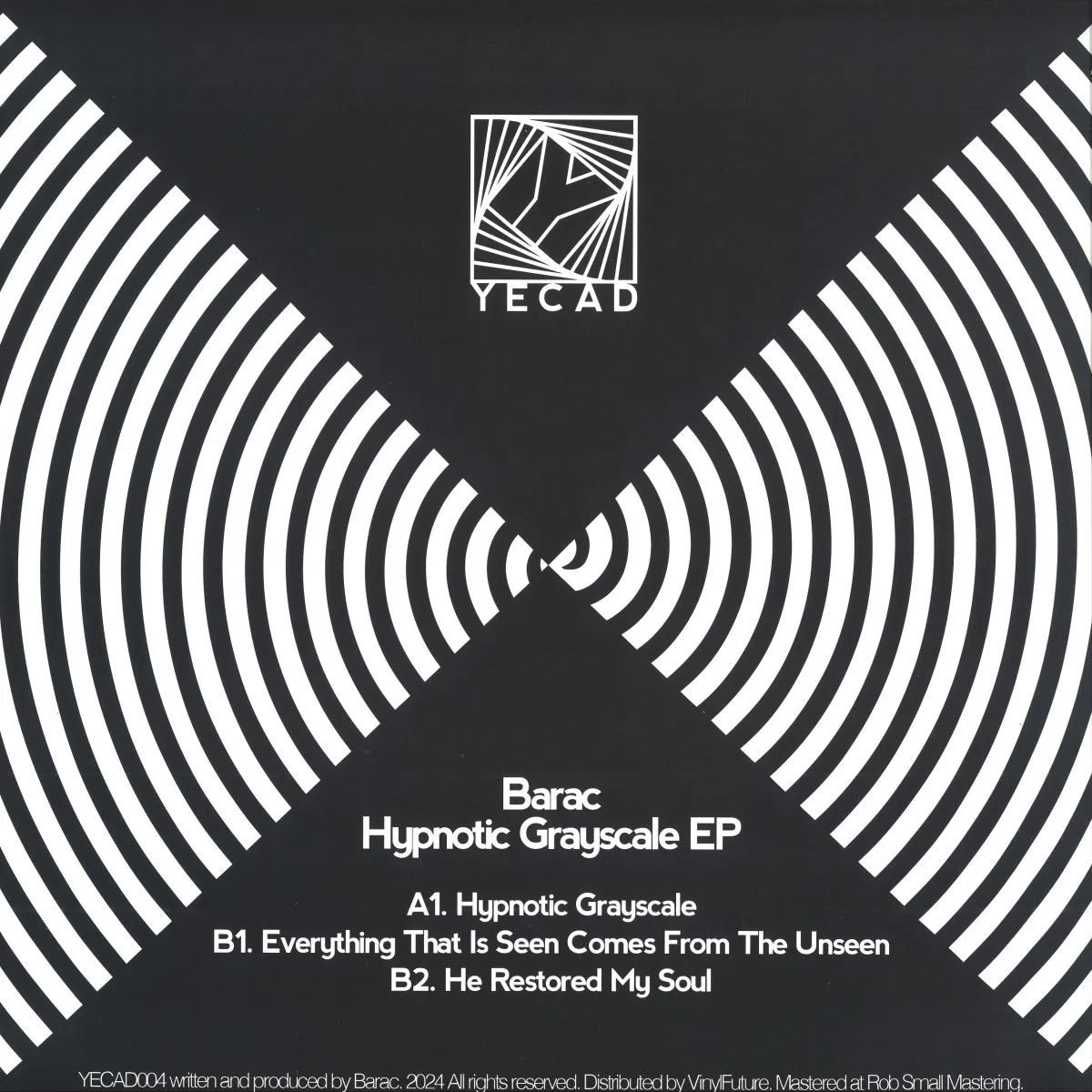 Обратная сторона обложки — Barac — Hypnotic Grayscale EP