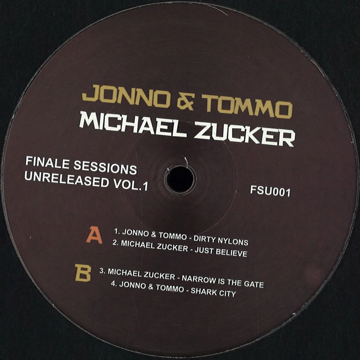 Jonno&Tommo/Micheal Zucker — Finale Sessions Unreleased Vol 1