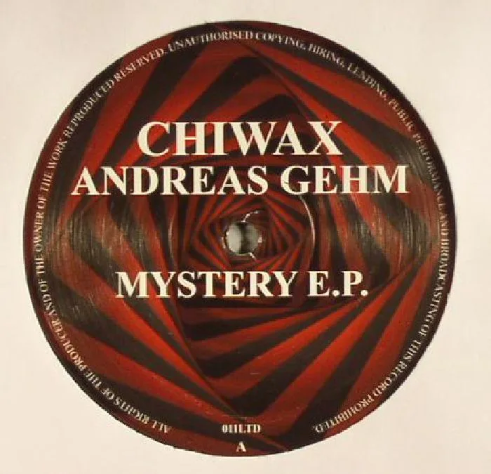 Лицевая сторона обложки — Andreas GEHM — Mystery EP