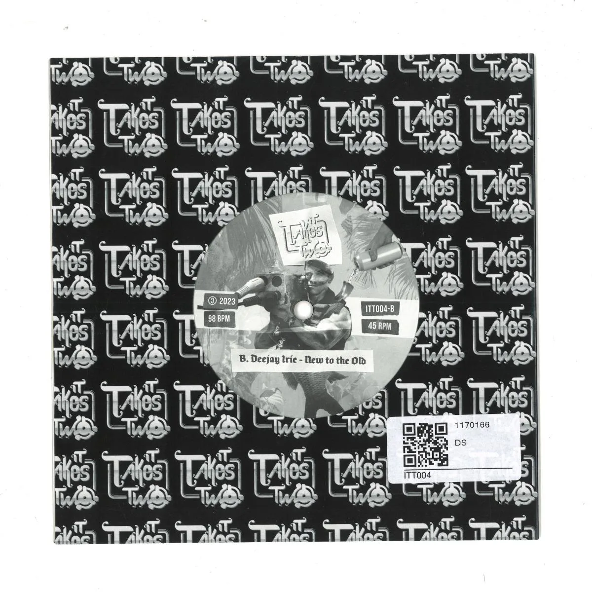 Обратная сторона обложки — It Takes Two — Friss – Save a Friend (7")