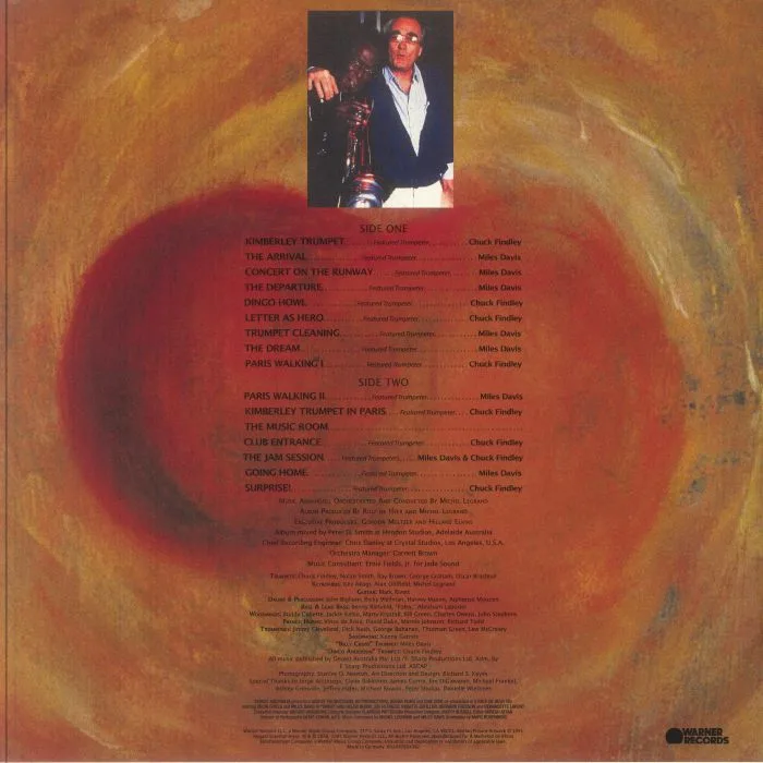 Back cover — Miles DAVIS / MICHEL LEGRAND — Dingo (Soundtrack) (reissue)