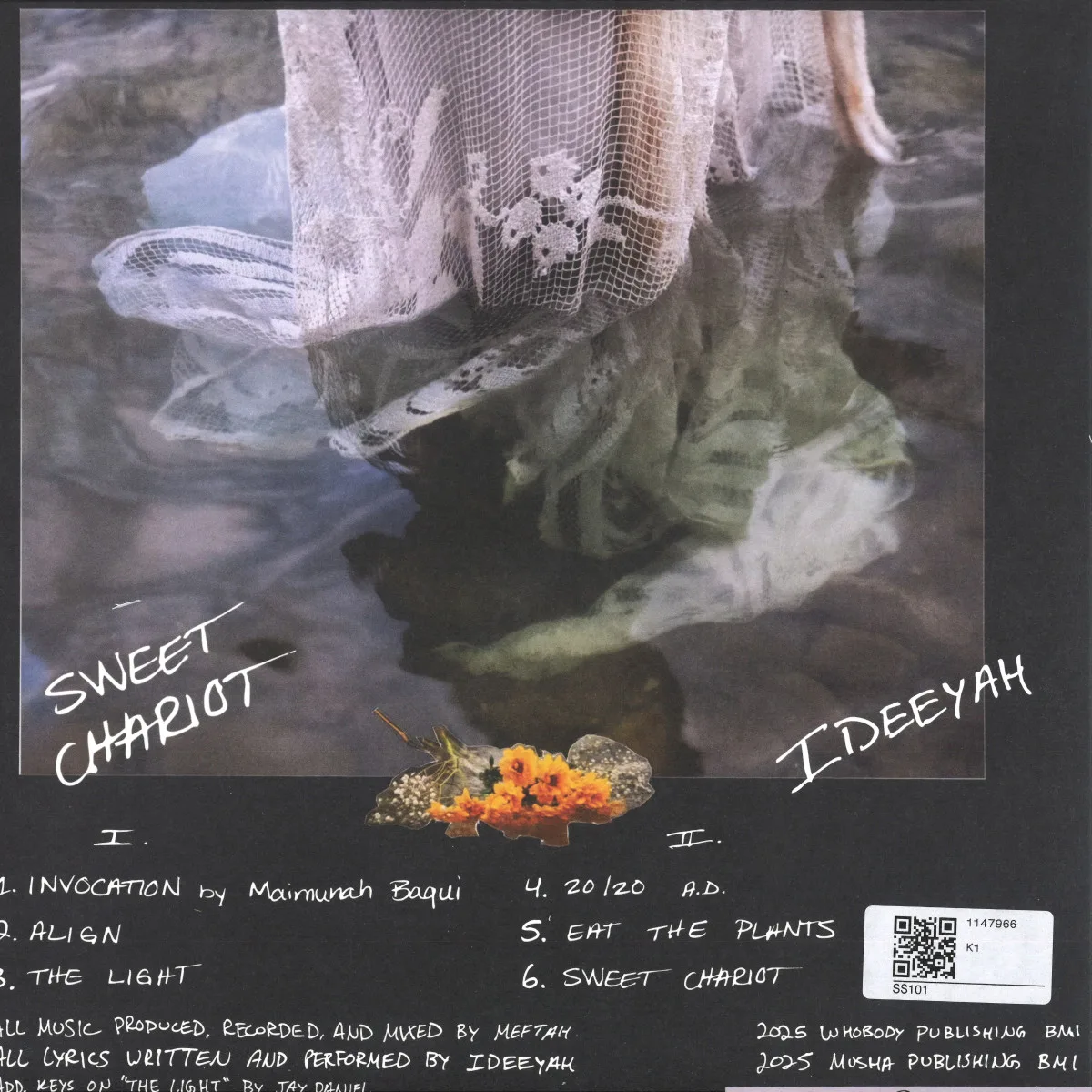 Back cover — Ideeyah — Sweet Chariot