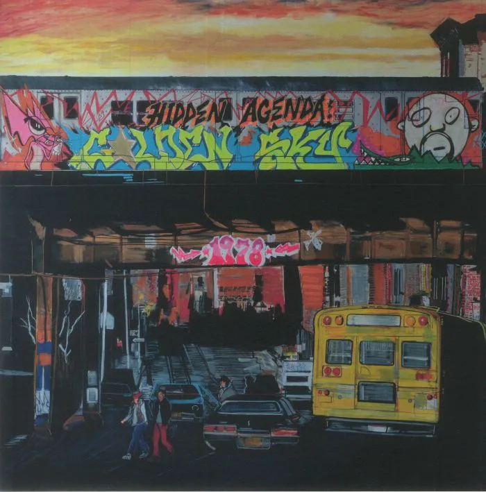 Лицевая сторона обложки — HIDDEN AGENDA — Golden Sky
