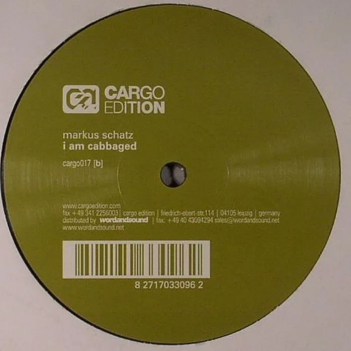 Back cover — Markus SCHATZ — I Am Cabbaged