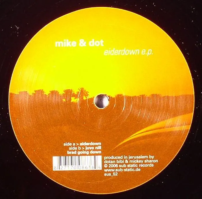 Front cover — MIKE & DOT — Eiderdown EP