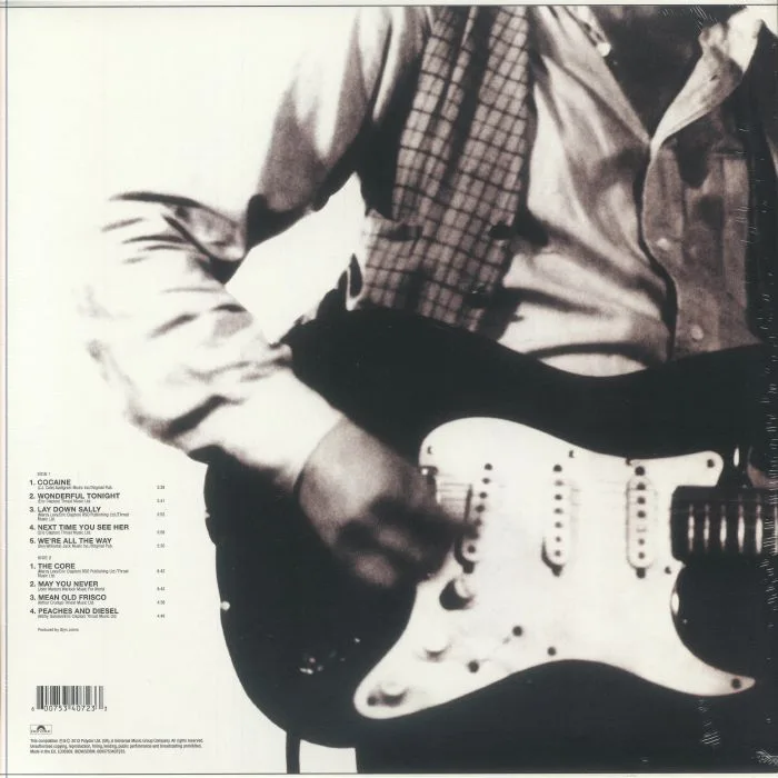 Back cover — Eric CLAPTON — Slowhand (35th Anniversary Edition)