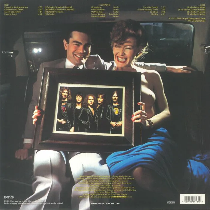 Back cover — SCORPIONS — Lovedrive (remastered)