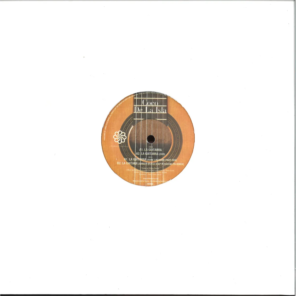 Обратная сторона обложки — Coco De La Isla — La Guitarra