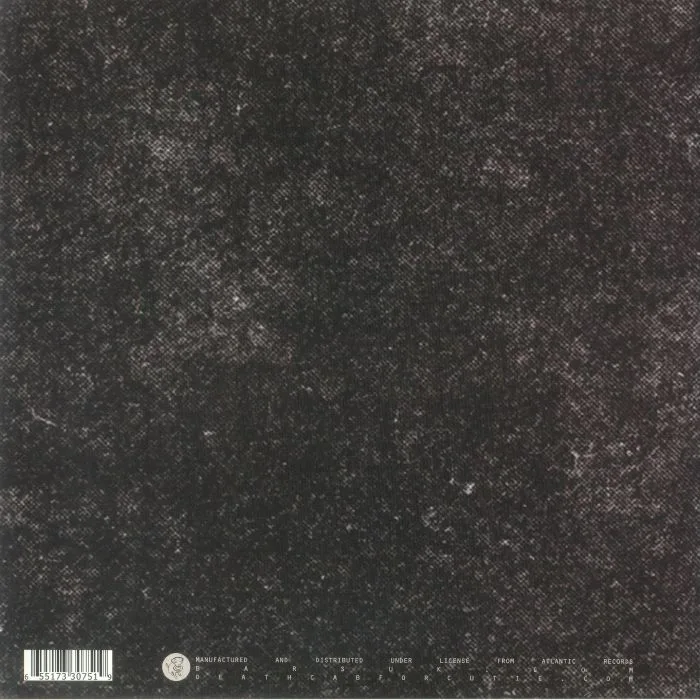 Back cover — DEATH CAB FOR CUTIE — Narrow Stairs (reissue)