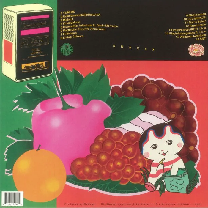 Back cover — MNDSGN — Snaxxx