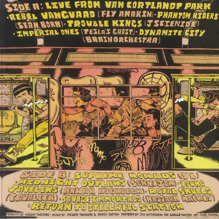 Back cover — MIGHTY THEODORE — Set Out In The Dark