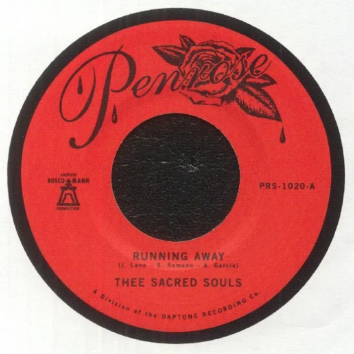 Лицевая сторона обложки — THEE SACRED SOULS — Running Away