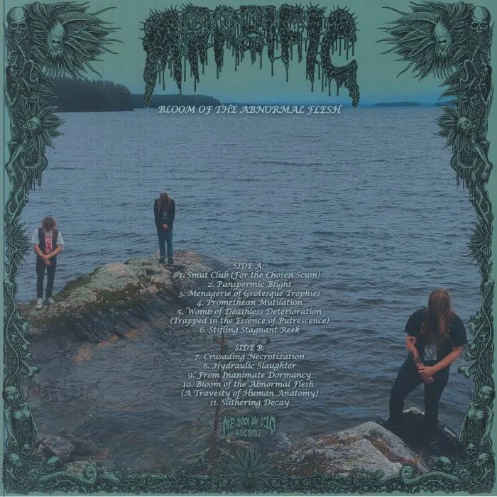 Back cover — MORBIFIC — Bloom Of The Abnormal Flesh