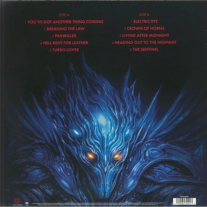 Обратная сторона обложки — JUDAS PRIEST — The Best Of Judas Priest