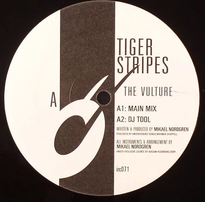 Front cover — TIGER STRIPES — The Vulture