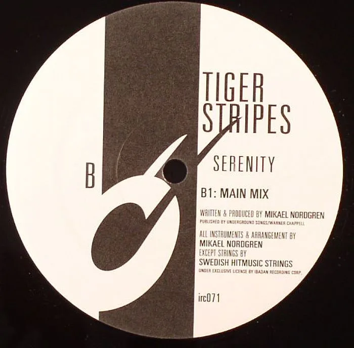 Back cover — TIGER STRIPES — The Vulture