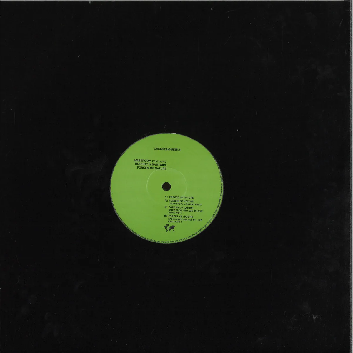 Back cover — Amberoom Featuring Blakkat&Babygirl — Forces Of Nature