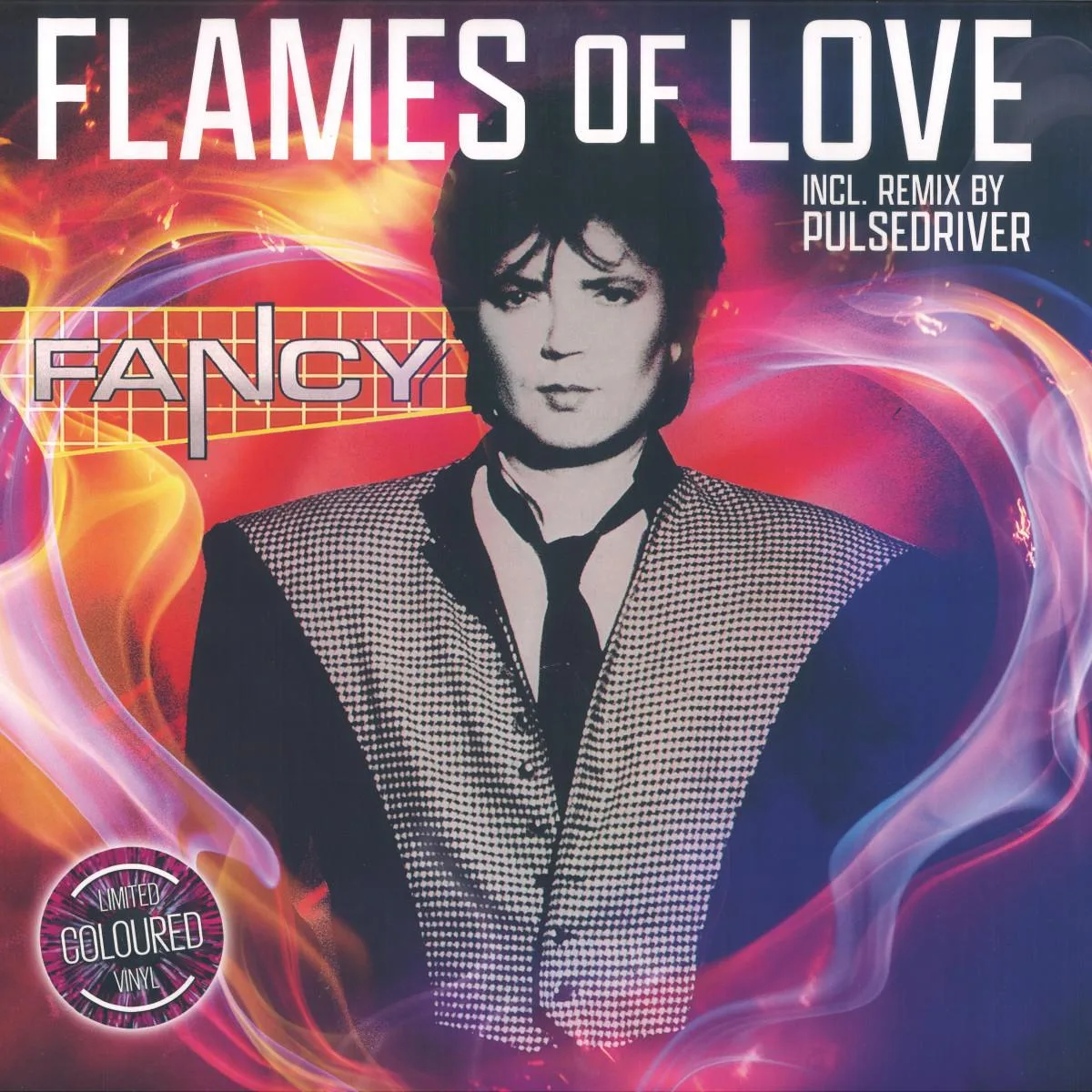 Back cover — FANCY — FLAMES OF LOVE