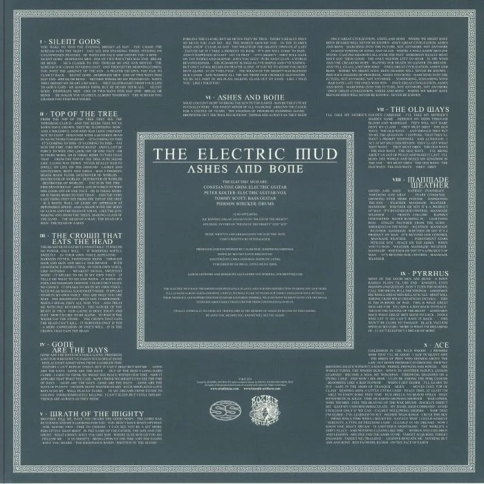Back cover — ELECTRIC MUD — Ashes & Bone