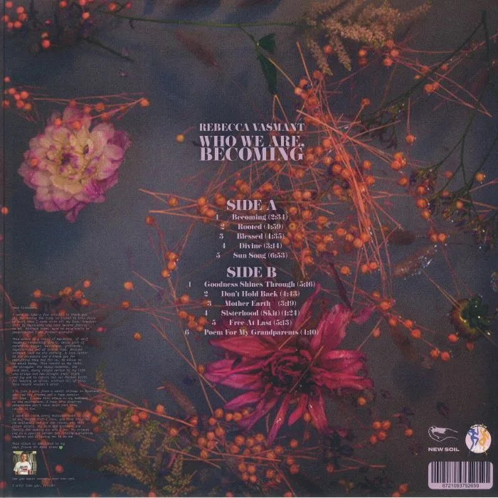 Обратная сторона обложки — Rebecca VASMANT — Who We Are Becoming