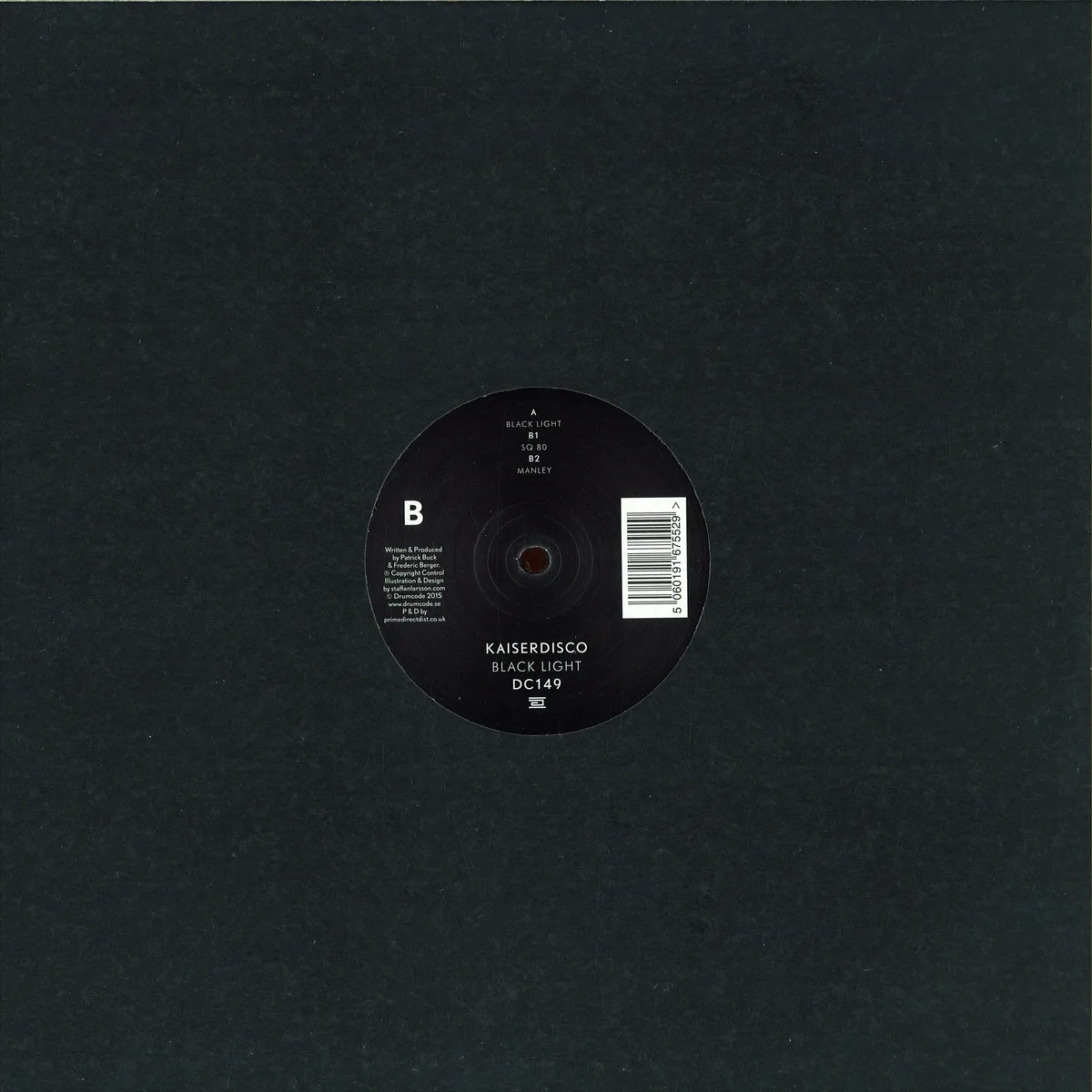 Back cover — Kaiserdisco — Black Light