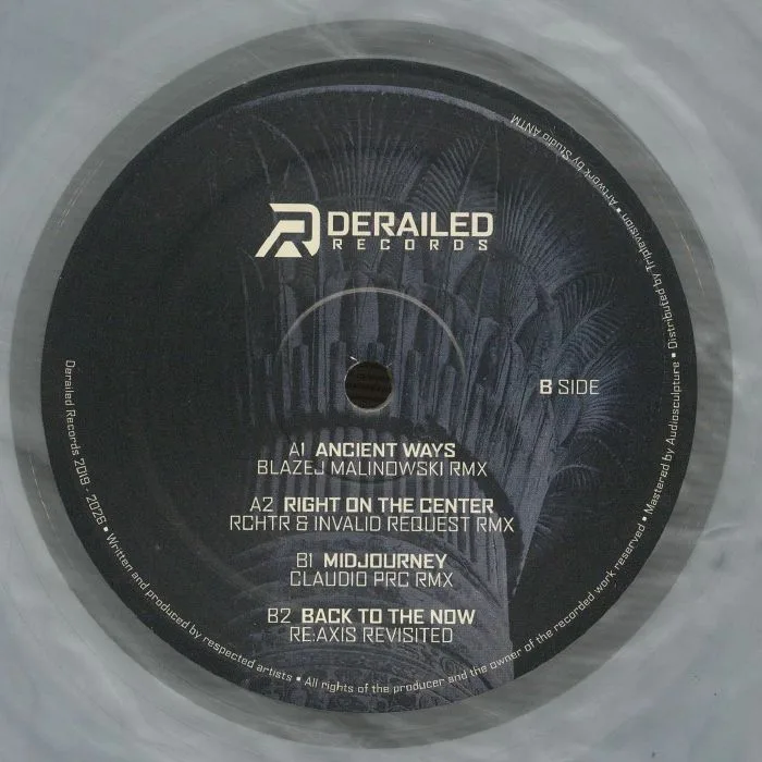 Back cover — RE AXIS — Ancient Ways: Remix EP