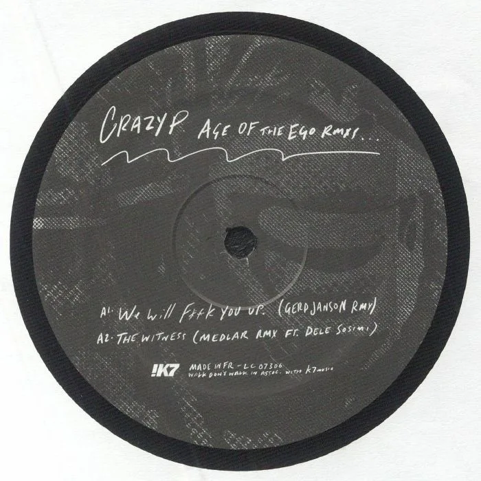 CRAZY P — Age Of The Ego: Remix EP 1
