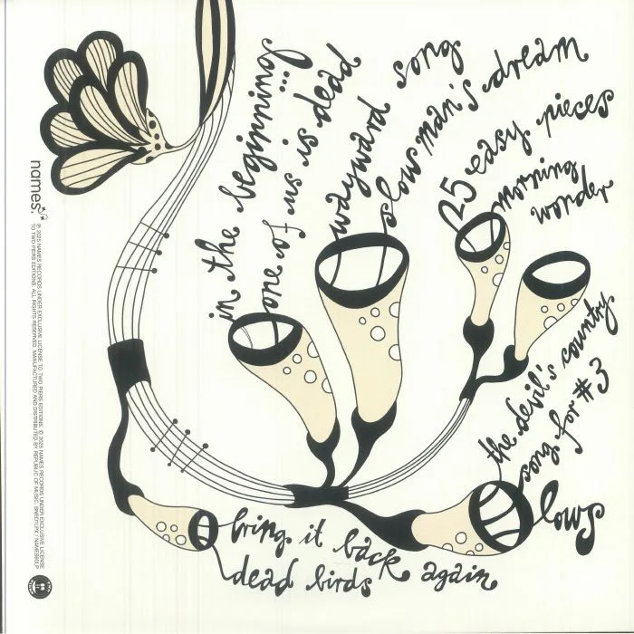 Back cover — The EARLIES — These Were The Earlies (remastered)