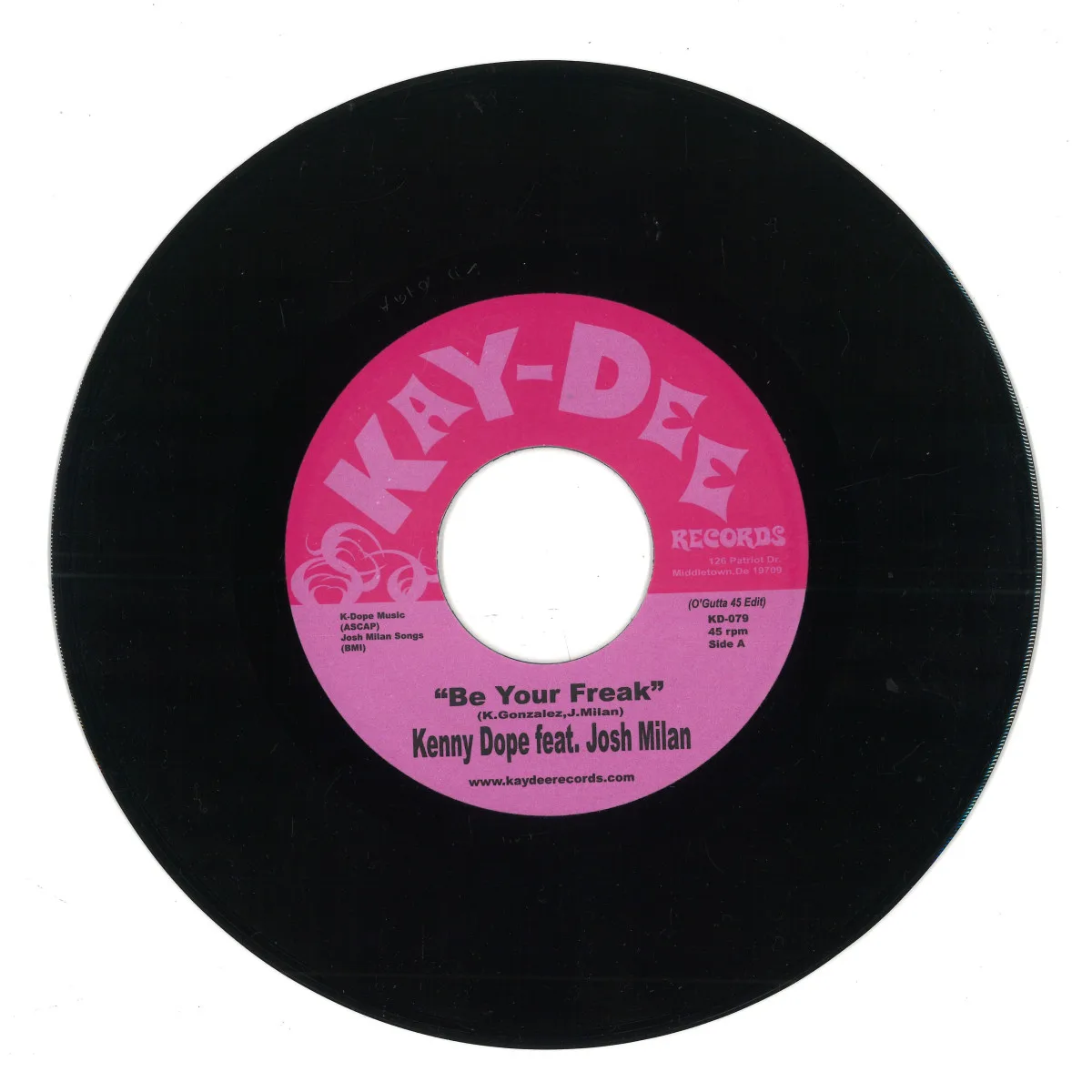 Front cover — Kenny Dopeft.Josh Milan — Be Your Freak