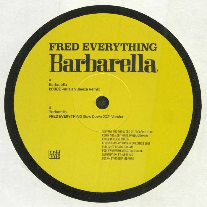 Back cover — FRED EVERYTHING — Barbarella