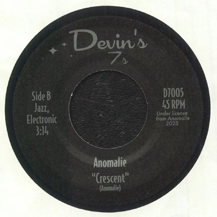 Back cover — ANOMALIE — Velours