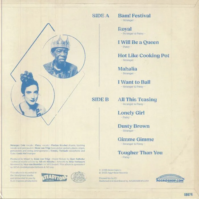 Back cover — Stranger COLE & PATSY — Royal