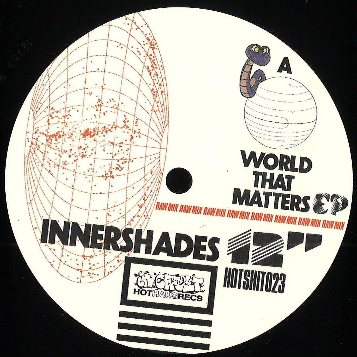 Лицевая сторона обложки — Innershades — A World That Matters EP