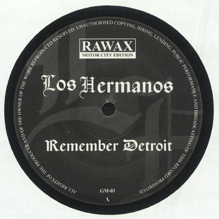 Front cover — LOS HERMANOS — Remember Detroit