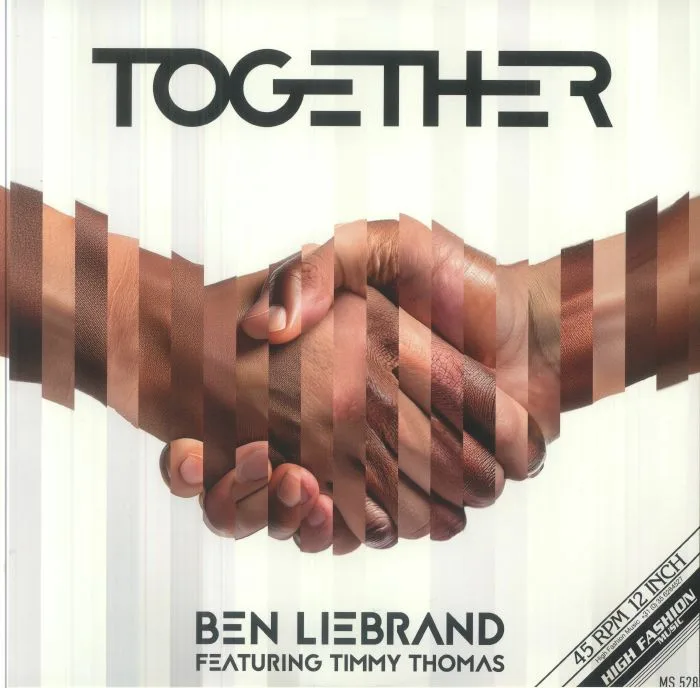 Front cover — Ben LIEBRAND feat TIMMY THOMAS — Together