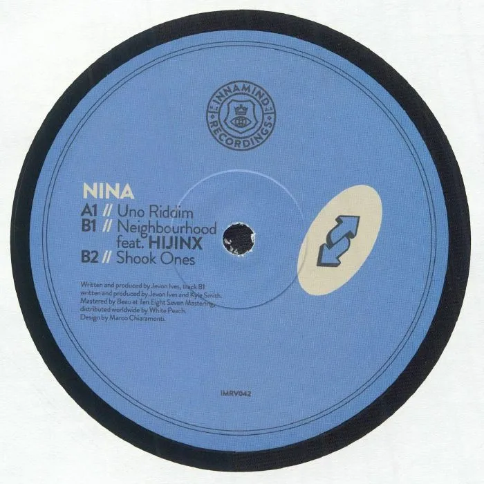 Обратная сторона обложки — NINA — Uno Riddim