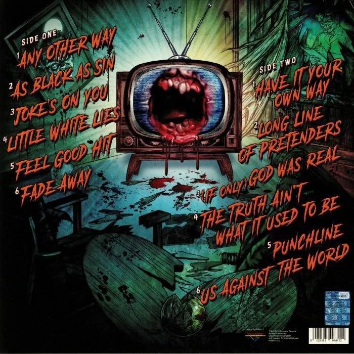 Обратная сторона обложки — WAYWARD SONS — The Truth Ain't What It Used To Be