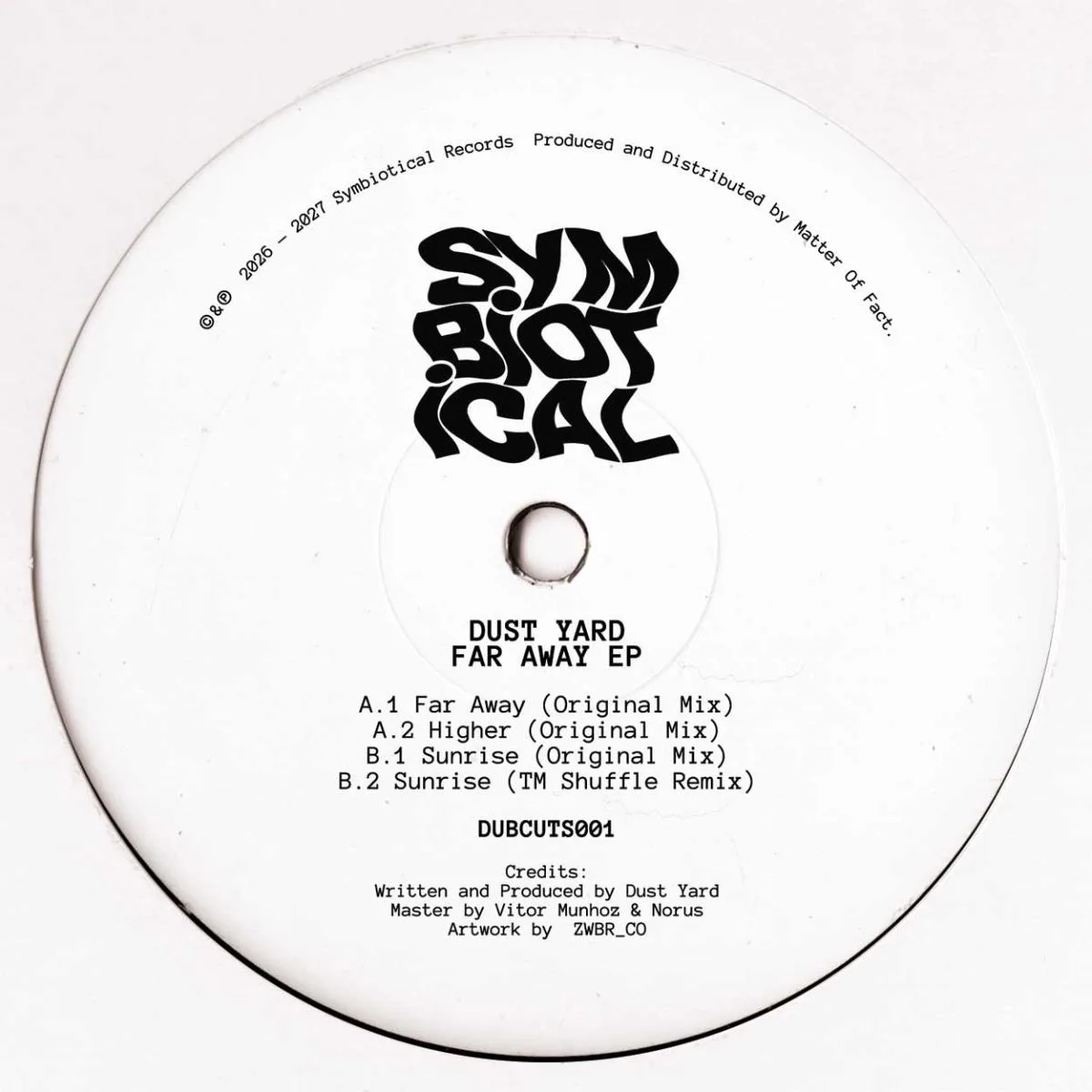 Back cover — Dust Yard, Tm Shuffle — Far Away