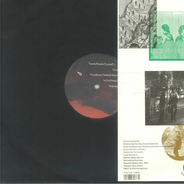 Back cover — AJUKAJA / MART AVI — Death Of Music