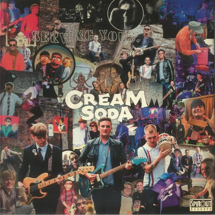 Лицевая сторона обложки — CREAM SODA — Serving You
