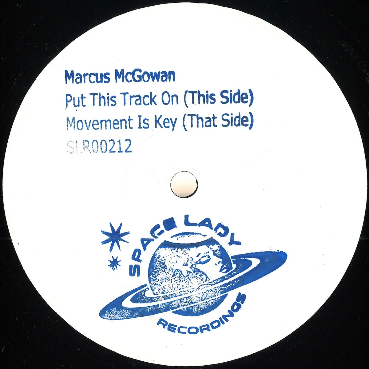 Front cover — Marcus Mcgowan — Put This Track On/Movement is Key