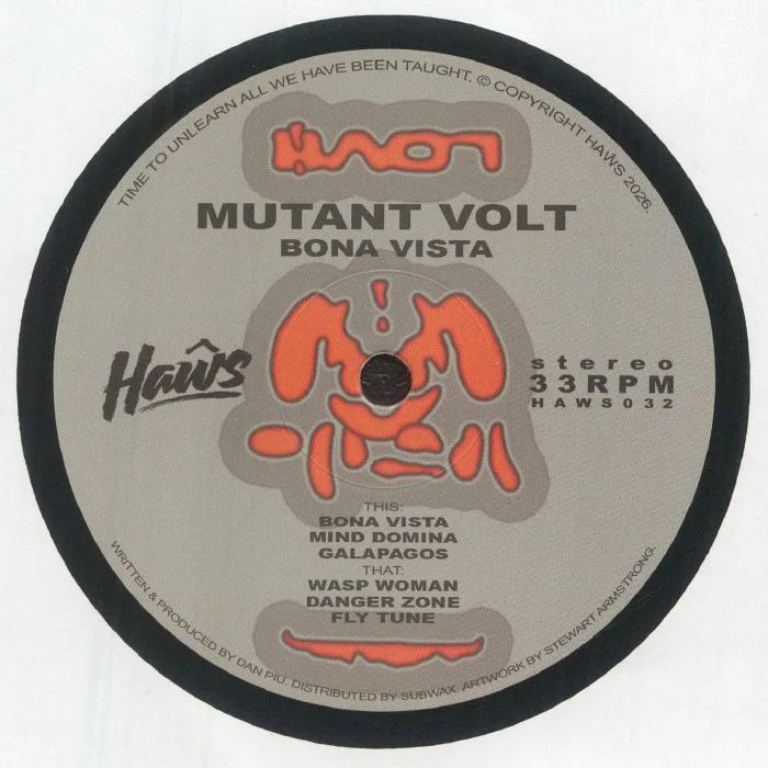 Лицевая сторона обложки — MUTANT VOLT — Bona Vista