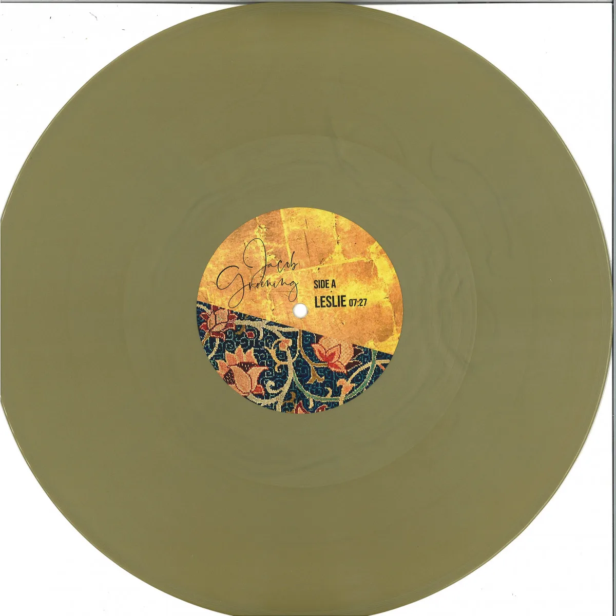 Jacob Groening — Leslie EP (limited golden coloured 12")