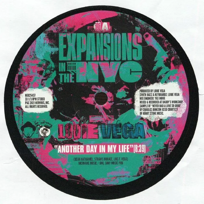 Louie Vega — Expansions In The NYC - Another Day In My Life / Deep Burnt feat. Alex Tosca