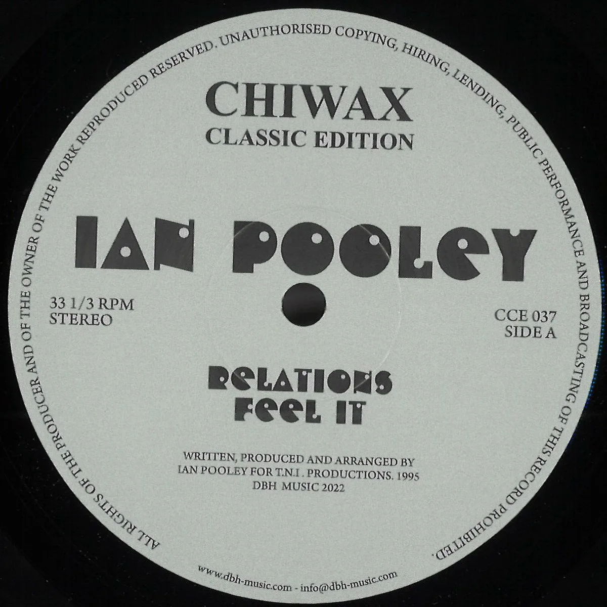 Ian Pooley — Relations 2x12"